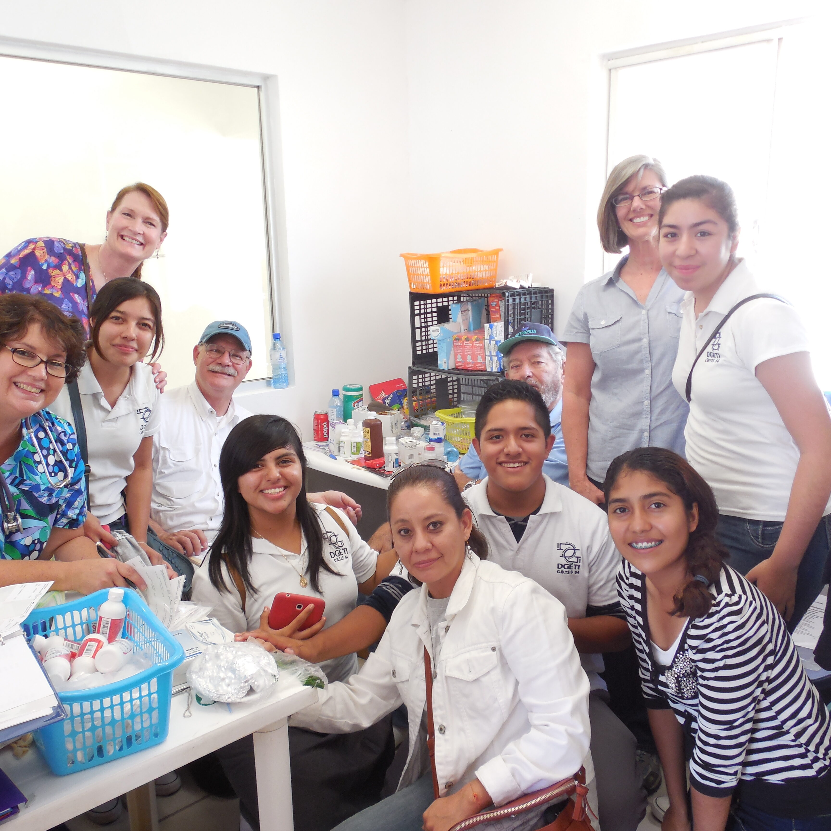 Acuña 2014 Medical Mission- Students helped interpret 